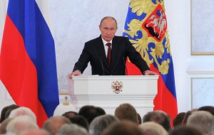Владимир Путин огласил ежегодное Послание Президента Российской Федерации Федеральному Собранию