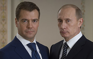 Правящий тандем — устоявшееся в России название совместной деятельности Владимира Путина и Дмитрия Медведева, начиная с 2008 года.